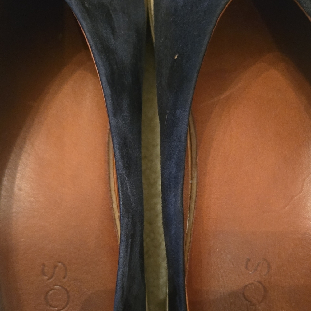 Elegant Navy Women's Flats From COS - Picture 2 of 5